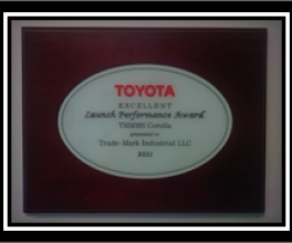 Expand TMMMS Corolla Launch Award 2012 image